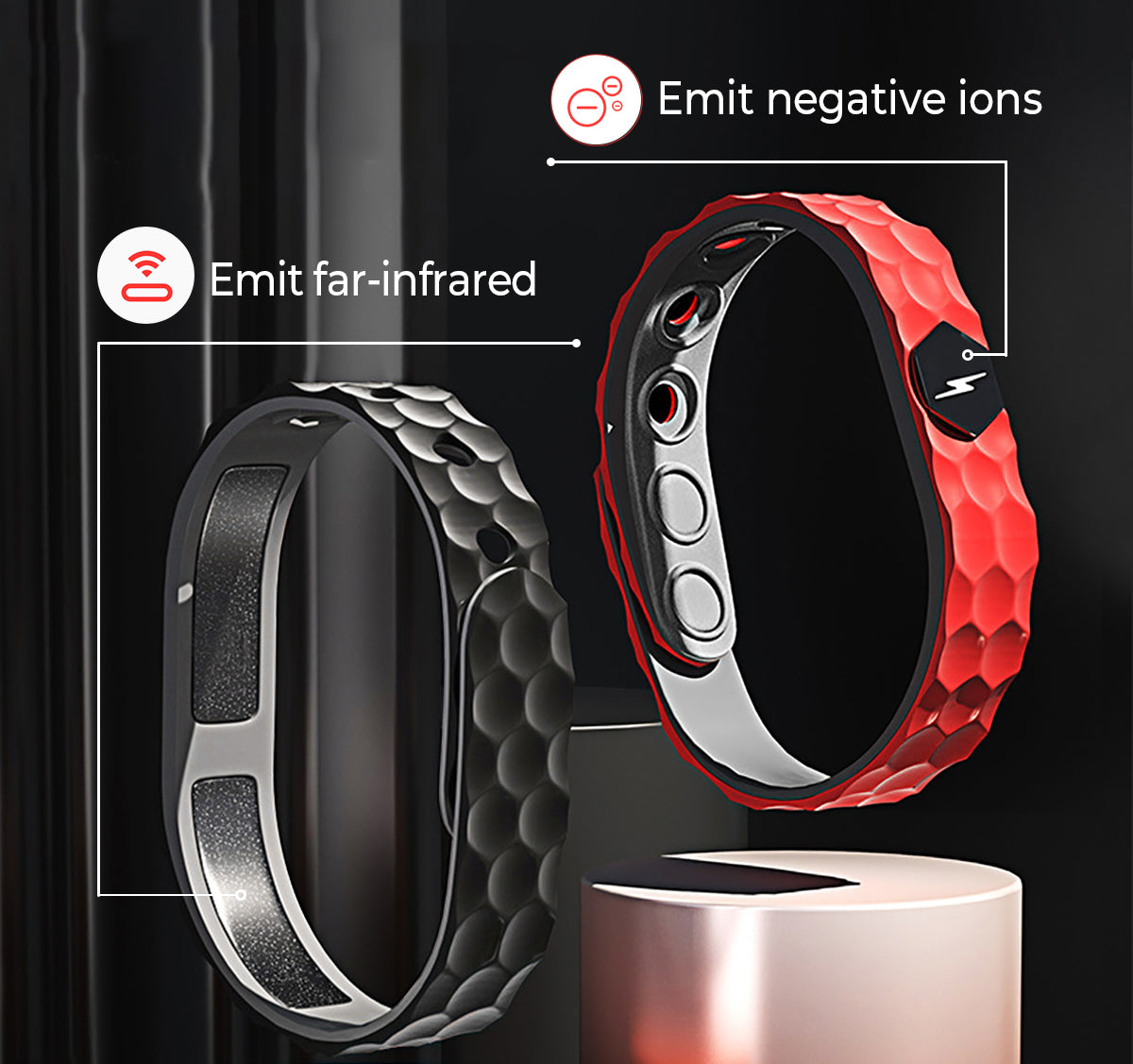 🧑⚕️💧Futusly™ RedUp Far Infrared Negative Ions Body Detoxing Wristband(🔥LAST DAY 70% OFF)
